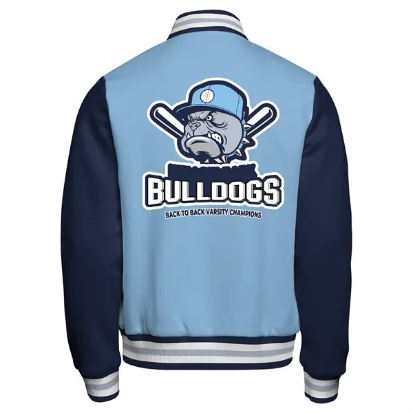 Build Your Own Fleece Stormfront Varsity Jacket: Satin Lined