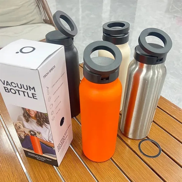 24 oz Magnetic Sports Insulated Water Bottle