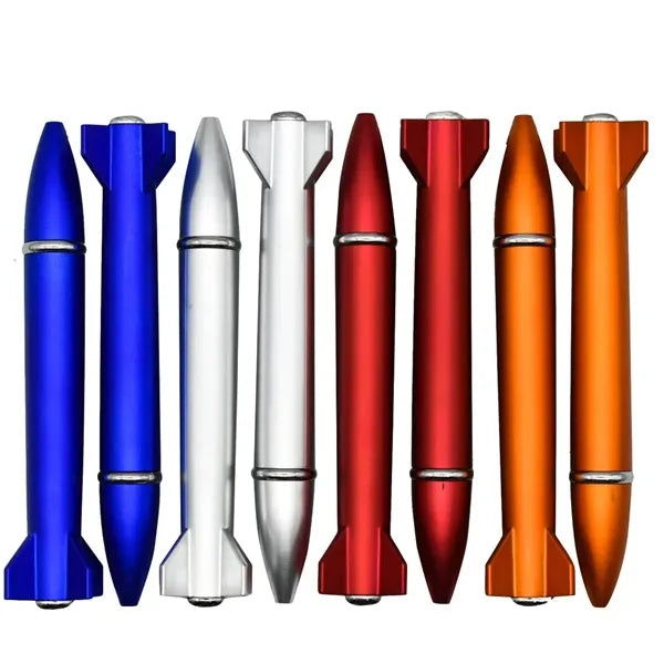 Rocket Shape Pen with Flashlight