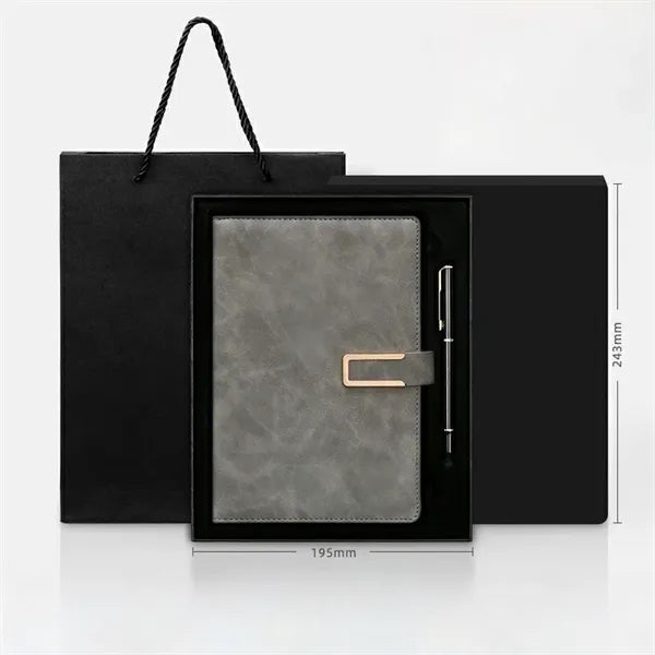 Gift Box Note Book A5 Brown