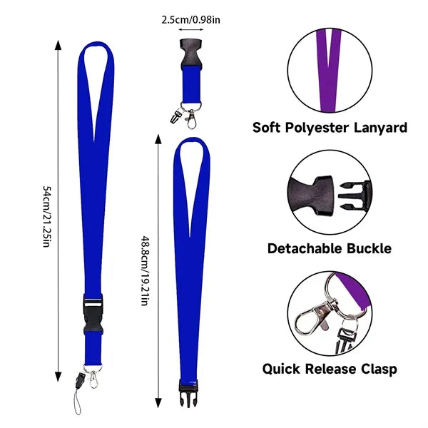 3/4" Polyester Dye Sublimation Lanyard