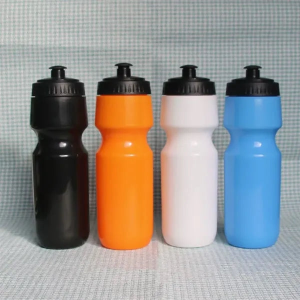 24 oz. Custom Sports Plastic Water Bottle Squeezable Gym