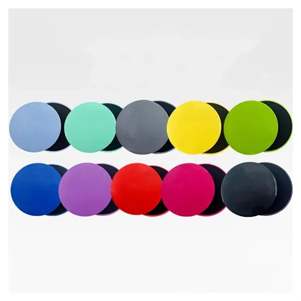 7" PP EVA Pilates Yoga Exercise Gliding Disc Core Sliders