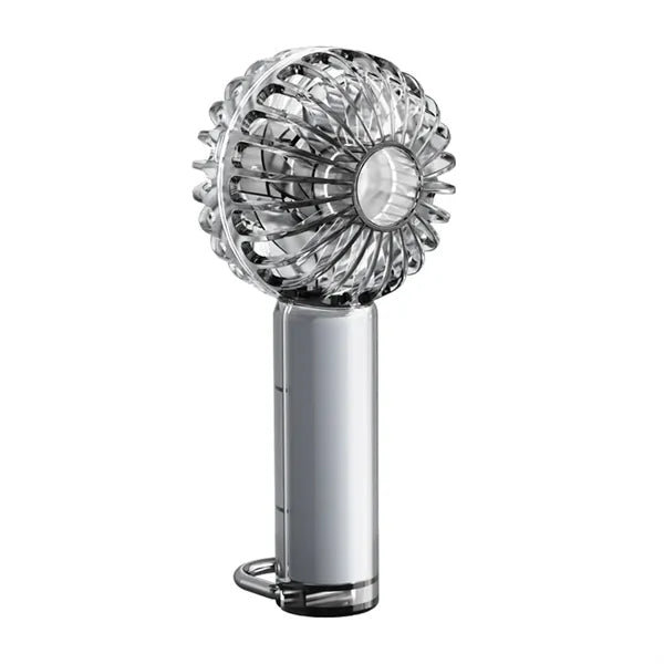 1200 mAh Clear Rechargeable Y53 Mini Hand Held Cooler Fan