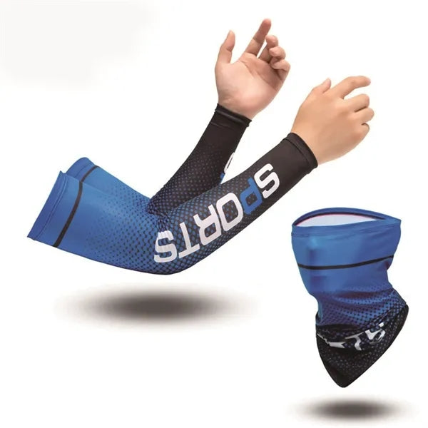 Elastic Outdoor Seamless Cool Arm Sleeves