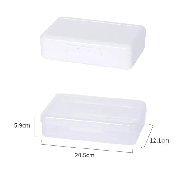 Basics Plastic Pencil Box Customized