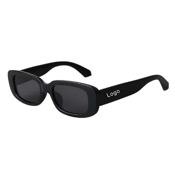 Unisex Rectangle Polycarbonate Sunglasses
