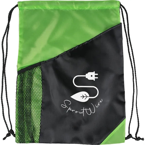 Backpack with Mesh Bottle Holder