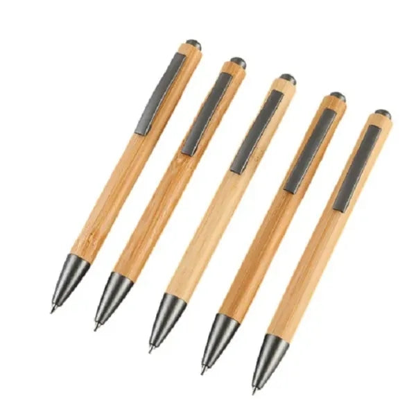 Business Hotel Gift Eco Bamboo Click Pen
