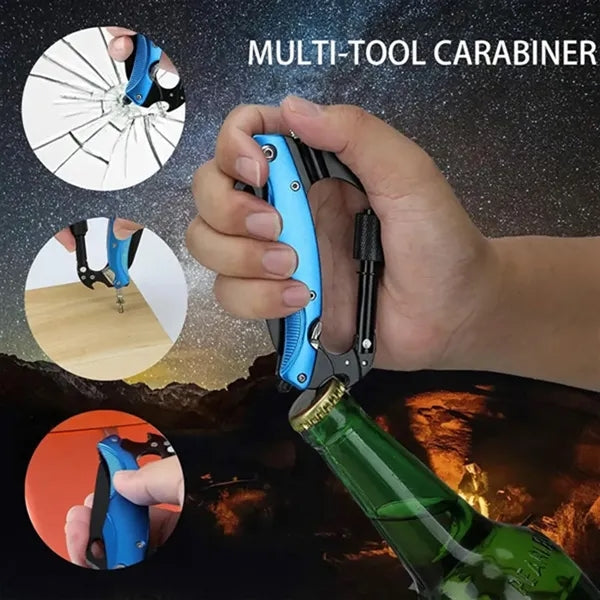 Multitool Carabiner Pocket Knife