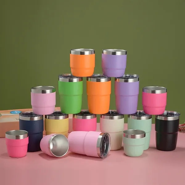 8oz. Coffee And Wine Cup Stainless Steel Thermos Cup