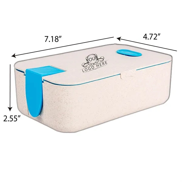 Portable Lunch Kit With A Built-In Phone Holder