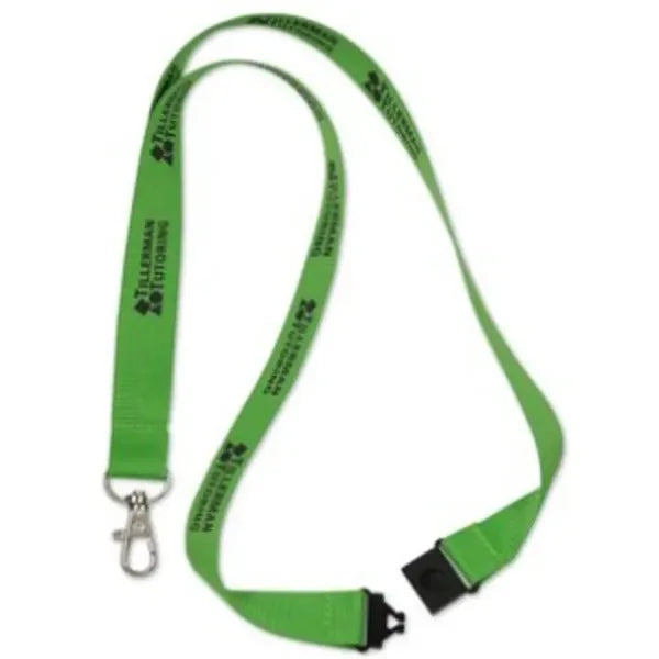 3/4" Lanyard with Metal Lobster Clip