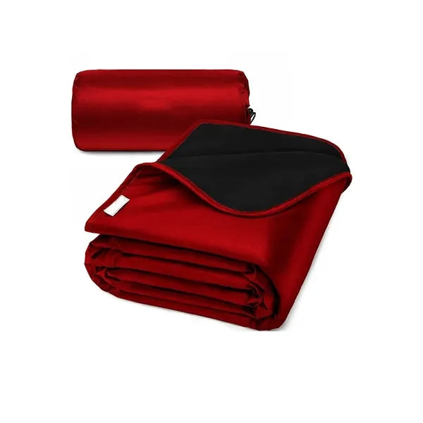 Outdoor Polar Fleece Camping Blanket Picnic Mat