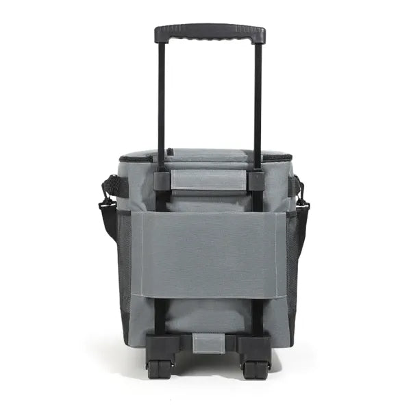 Large capacity insulated lunch trolley bag