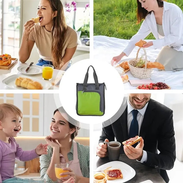 Insulated Oxford Fabric Lunch Bag