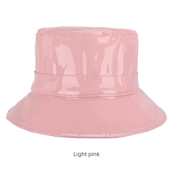 PU Leather Bucket Hat for All Seasons