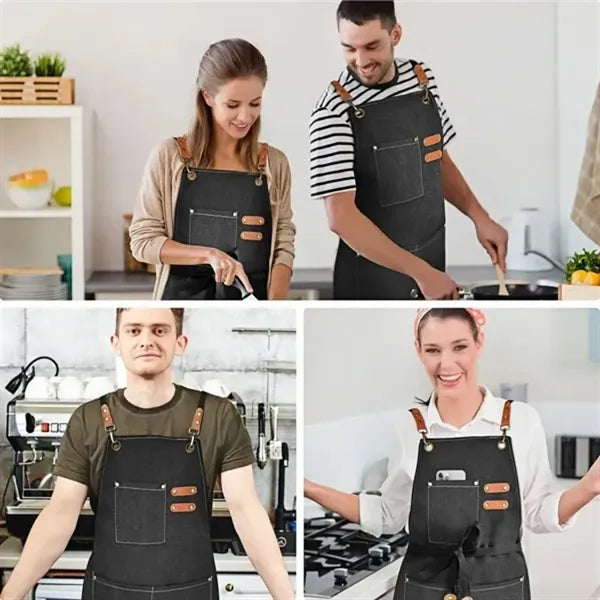 Heavy Duty Cotton Canvas Work Apron