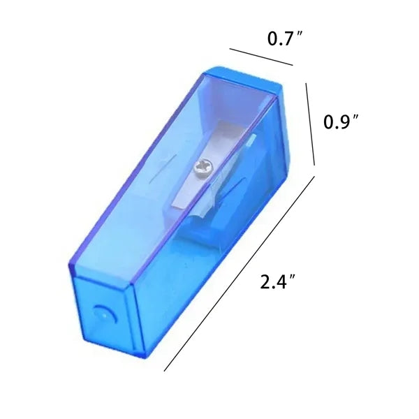 Colored Transparent Pencil Sharpener