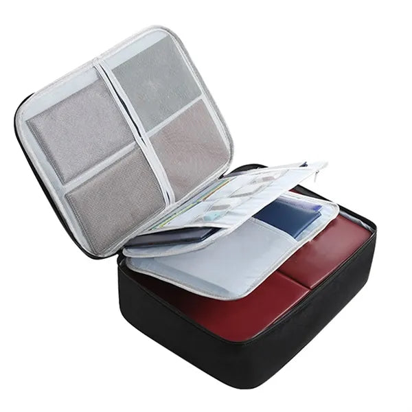 Fireproof & Waterproof Document Bag With Lock