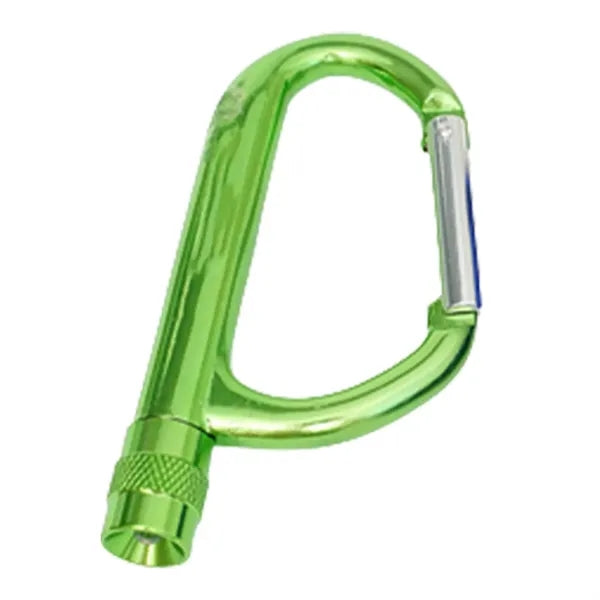 Led Flashlight Carabiner Keychain
