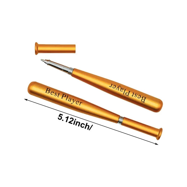 Metallic Baseball Bat Pen