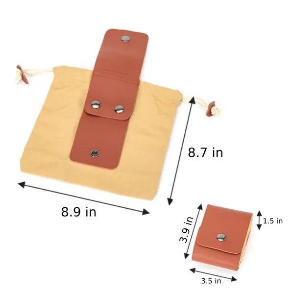 Collapsible Canvas Storage Bag