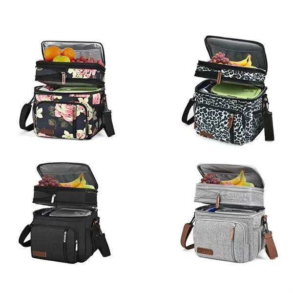 Outdoor Large Thermal Insulation Picnic Bag Aluminum Foil