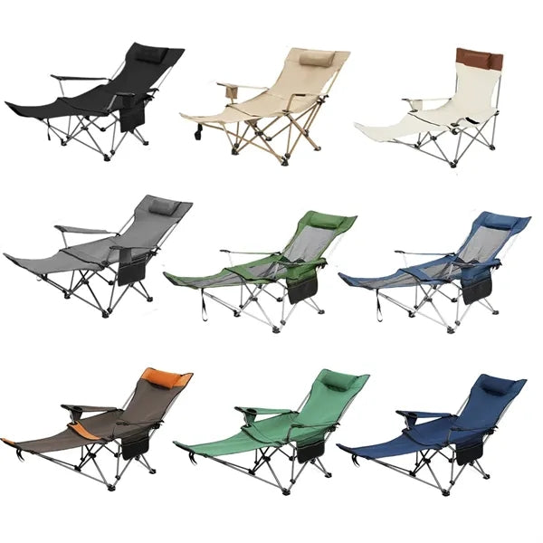 Folding Outdoor Chair for Leisure Camping Lunch Break Beach
