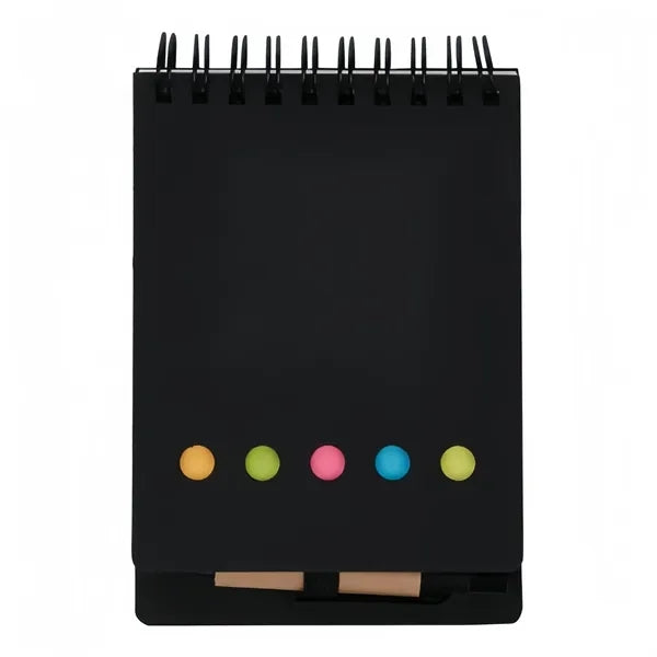 Recyclable Sticky Notebook with Pen