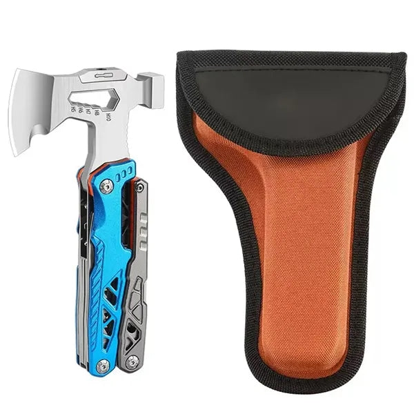 Multi Tool Camping Hatchet With Hammer And Survival Kit