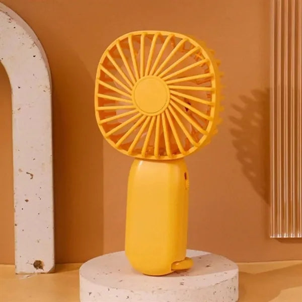 Portable Cartoon Handheld Fan with USB Charging