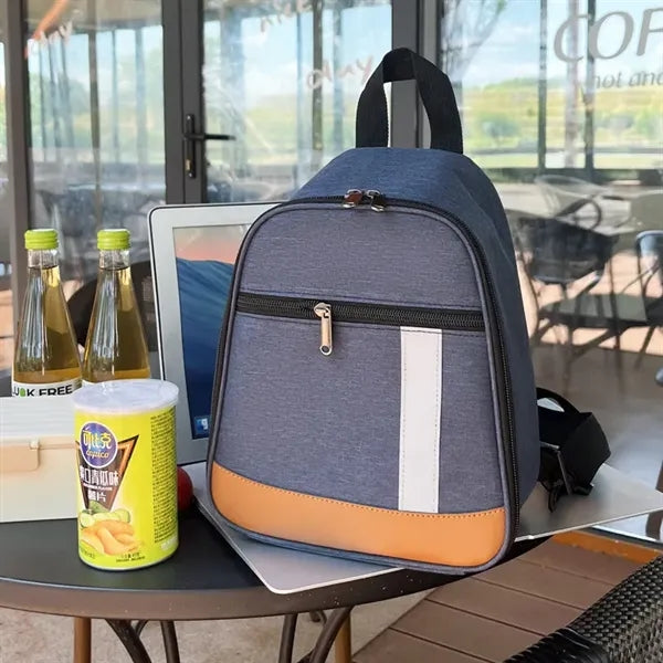 Insulated Lunch Bag with Adjustable Shoulder Strap