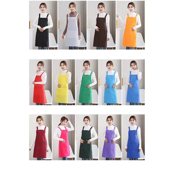 Solid Color Polyester Apron
