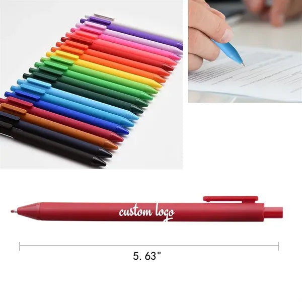 Color Push Ballpoint Pen