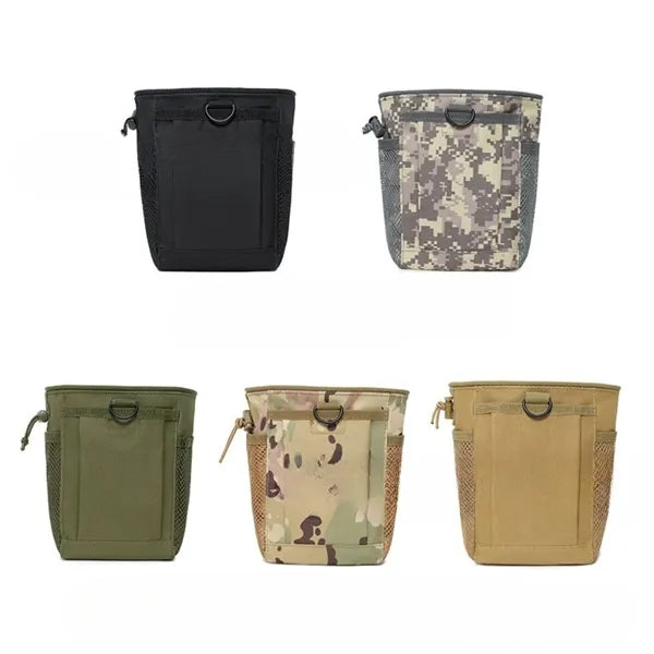 Durable Tactical Pouch for Belt w/ Drawstring