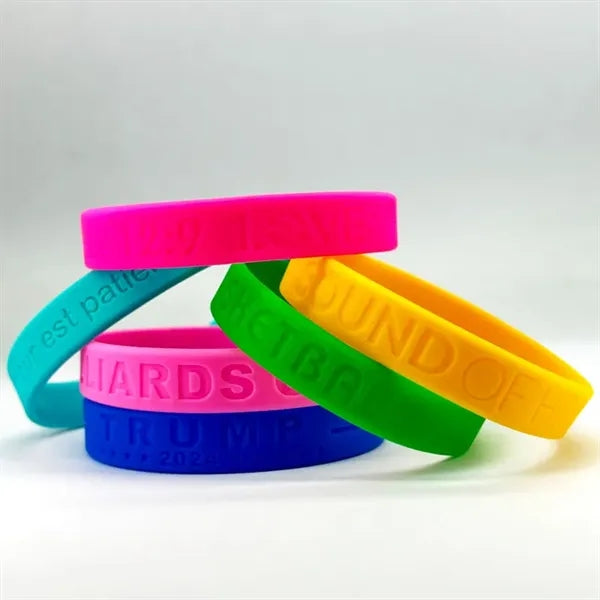 Debossed Silicone Bands