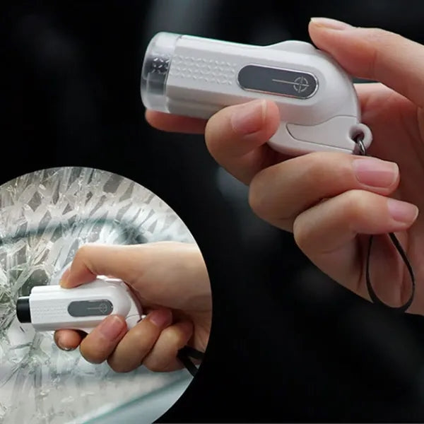Glass Window Breaker Seatbelt Cutter Keychain