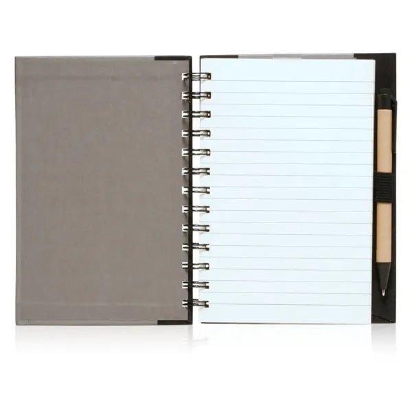 Eco Hardcover Journal & Pen (5"X7")
