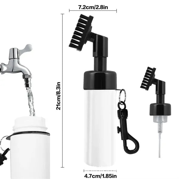 Golf Club Cleaner Water Brush with Spray Bottle Holds 5 Ounc