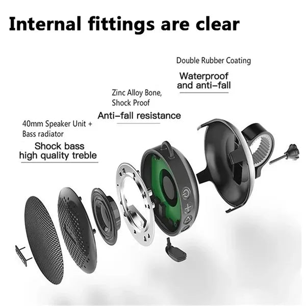 Waterproof Bicycle Wireless Speakers Sunglass Eyeglass Organ