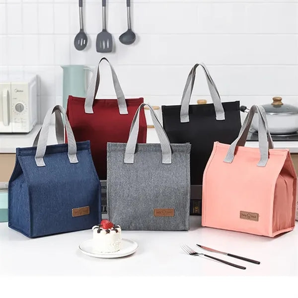 Simple Insulated Lunch Tote Bag