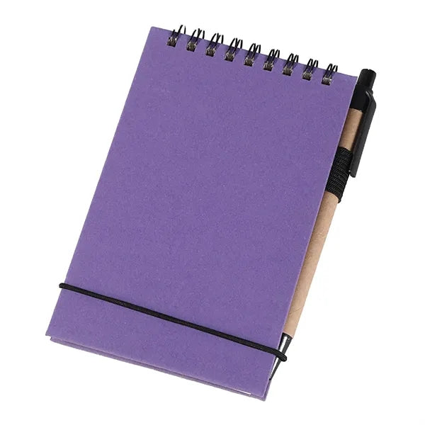 Mini Spiral Notebook With Pen
