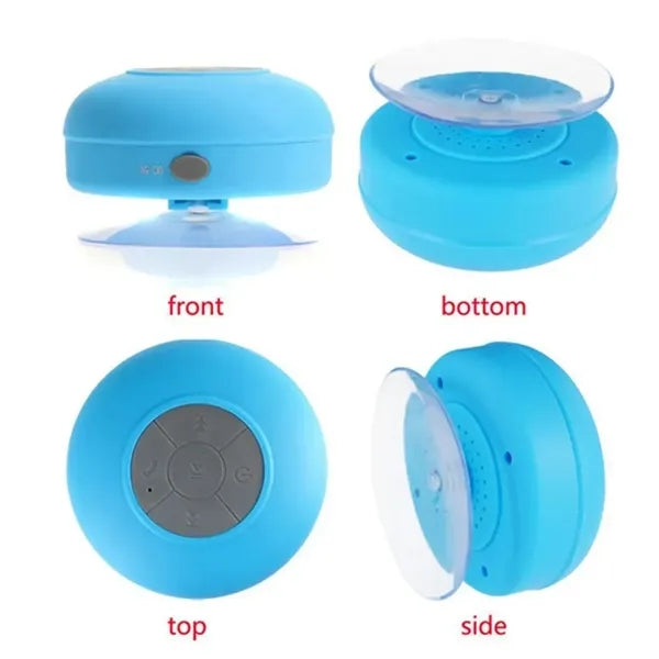 Portable Shower Waterproof Wireless Suction Cup Mini Speaker