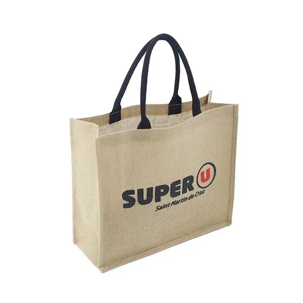 Juliet Jute Tote Bag