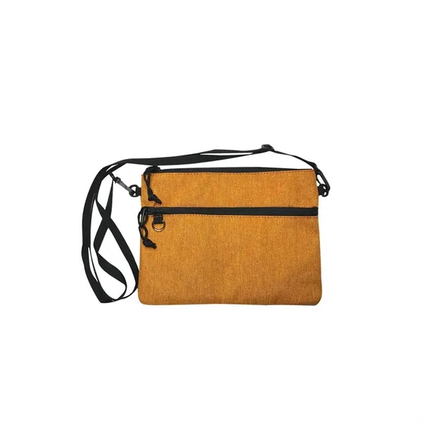 Polyester Crossbody Shoulder Bag Multiple Storage