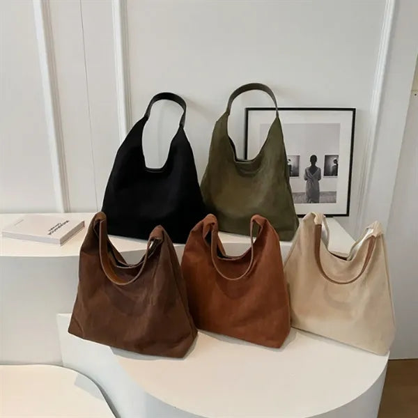 Vintage Leather Large Retro Tote Bag