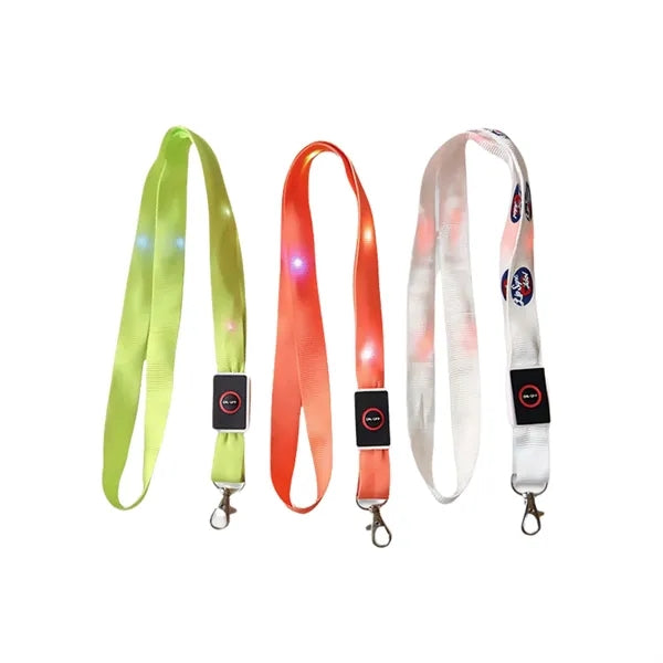 LED Lanyard with Logo Printing for Events