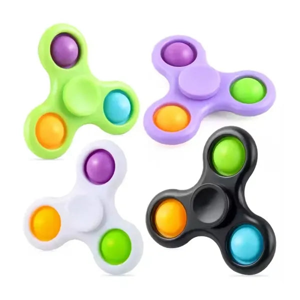 Fidget Spinner Bubble Toy