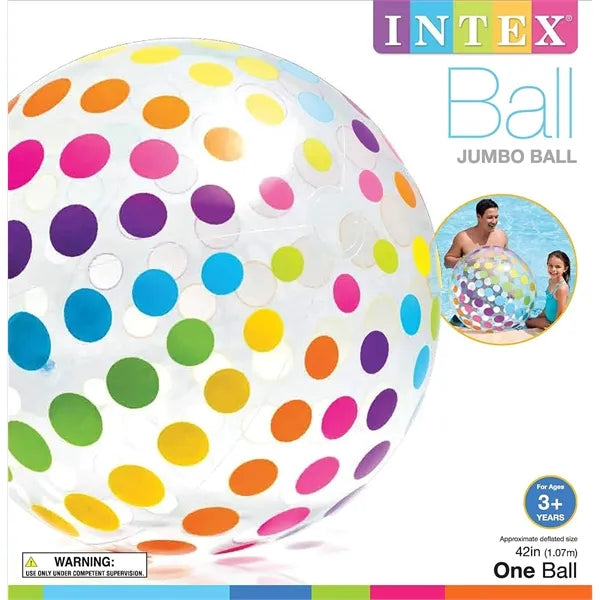 Durable PVC Inflatable Colorful Beach Ball for Outdoor Fun